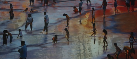 "the edge of city"
24 x 53
oil on aluminum